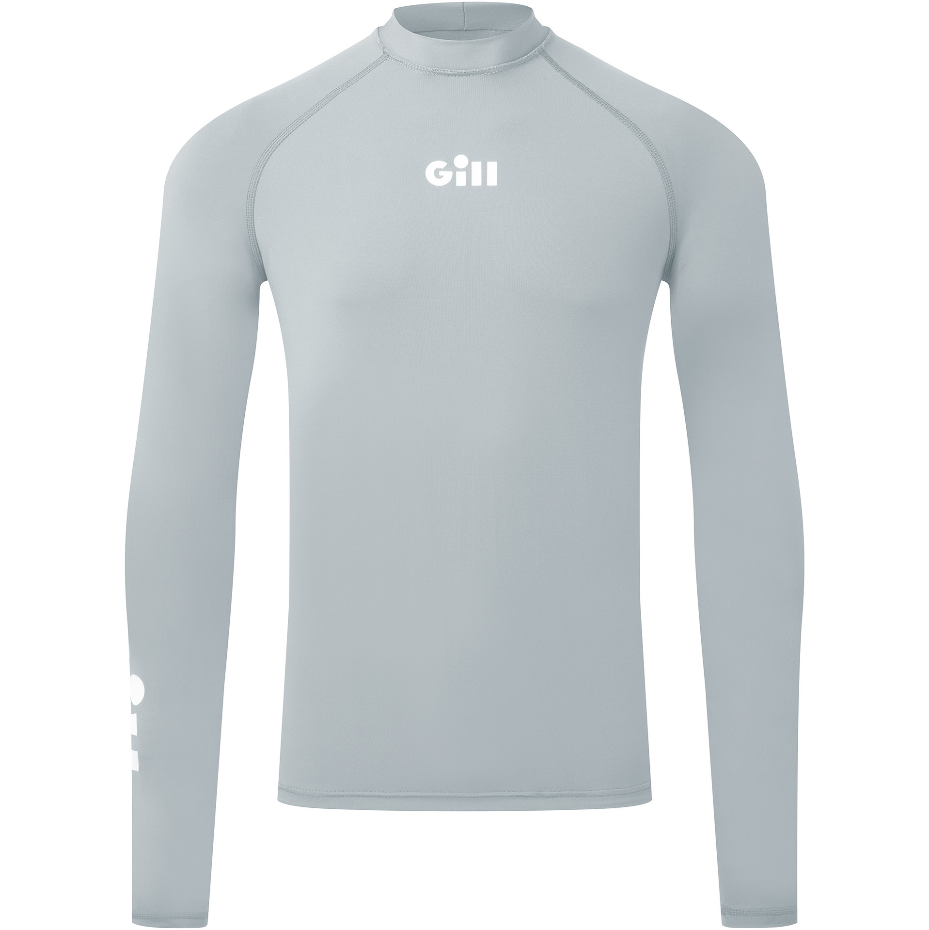 2026 Gill Hommes Zenzero Long Sleeve Lycra Vest 5109 - Light Grey